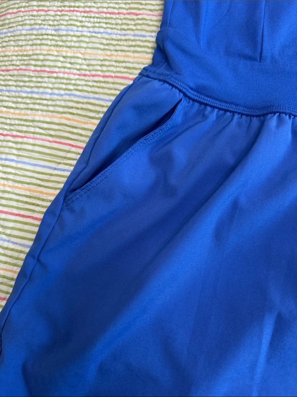 Abercrombie & Fitch Girls' Royal Blue Sleeveless Romper